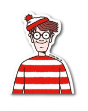Find Wally Sticker