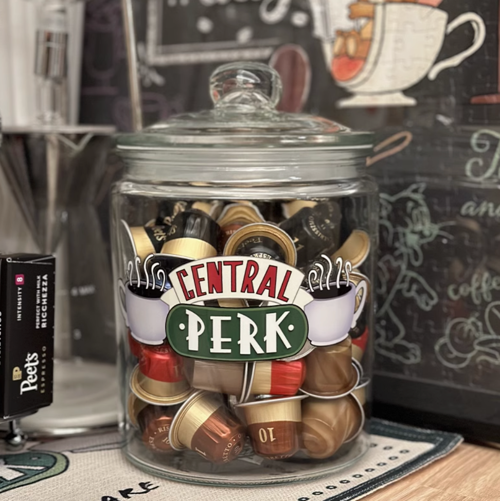 Friends Glass Jar