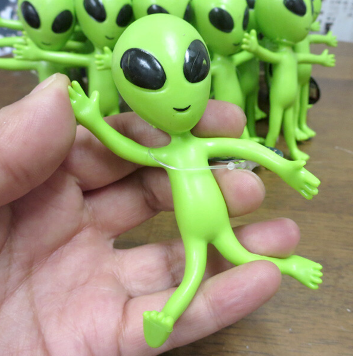 Alien Rubber Toy