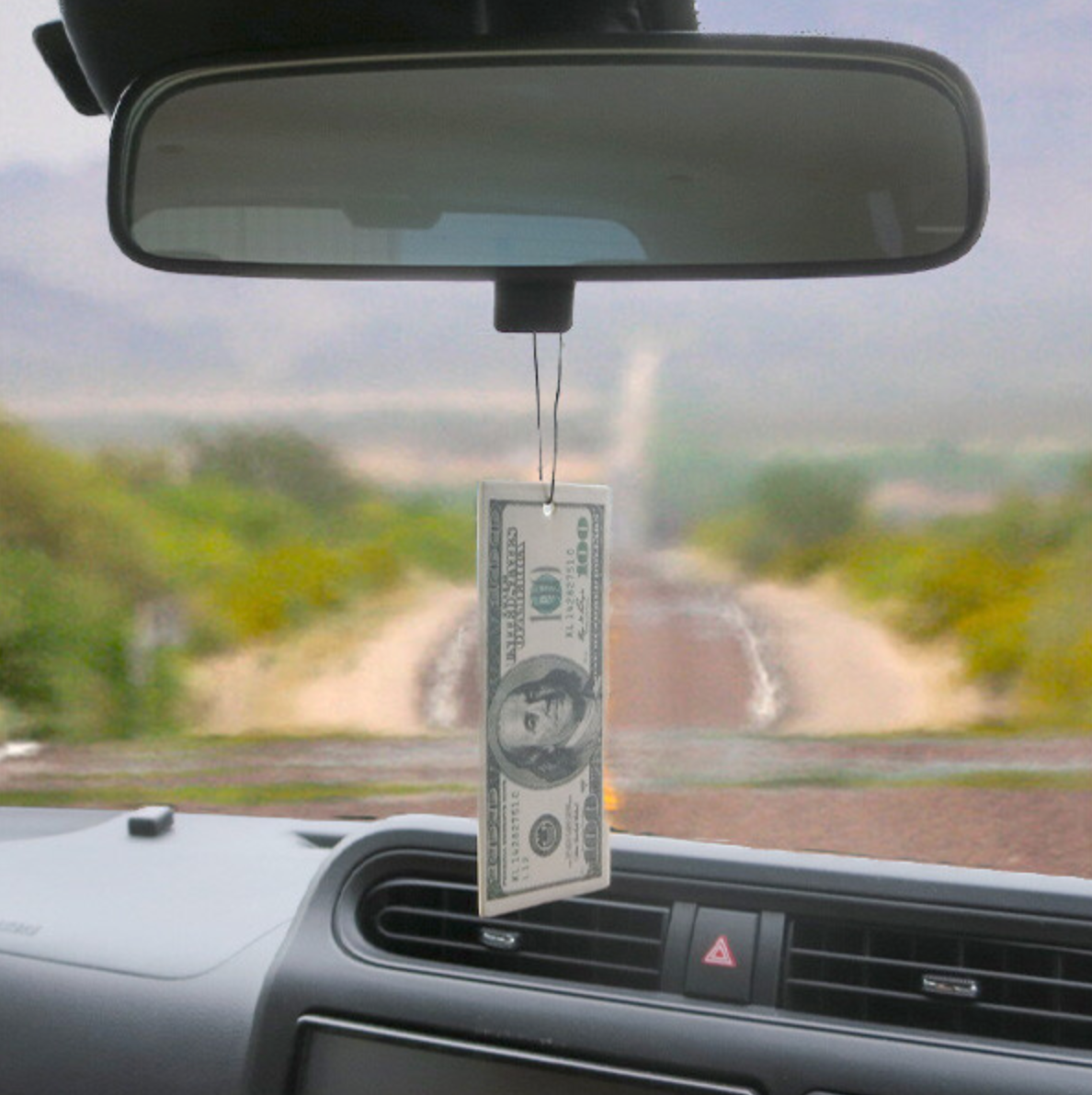 100 USD Air Freshener 3 Pcs
