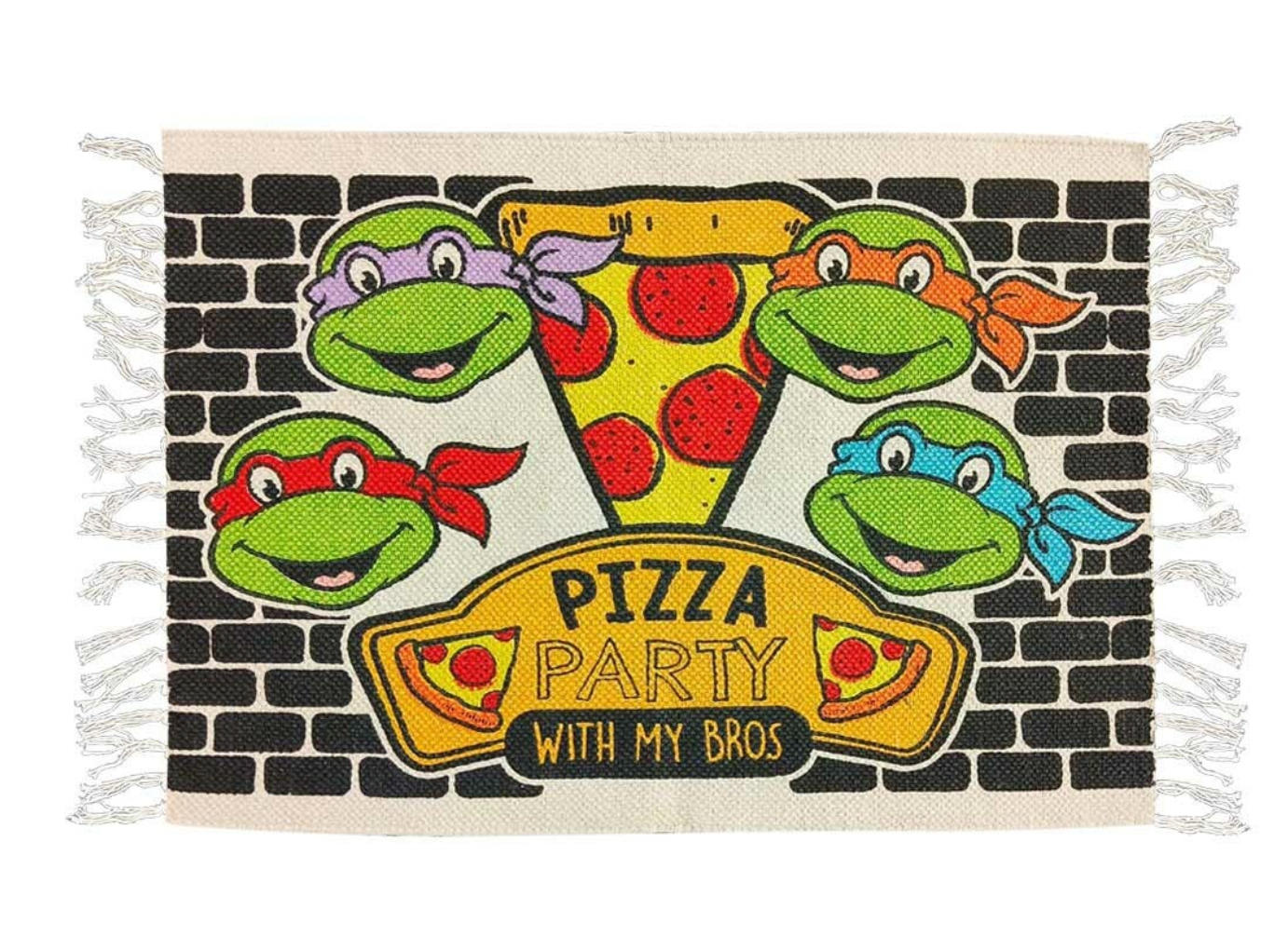忍者龜 Floor Mat 短地氈