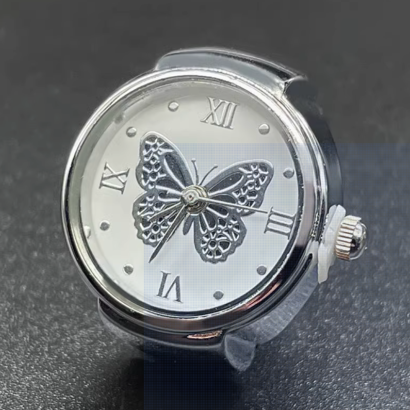Retro Ring watch- Butterfly