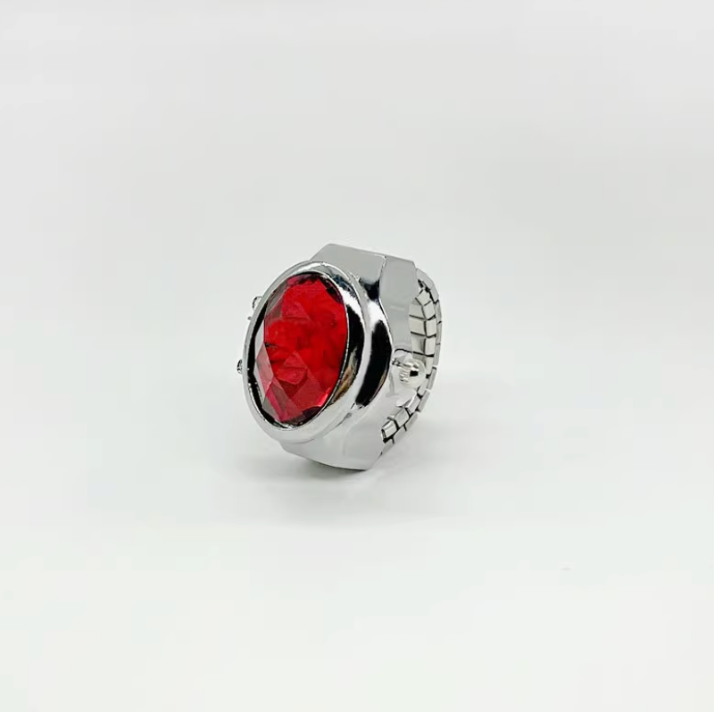Retro Ring watch- GEM STONE