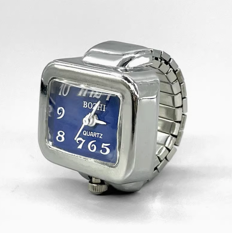 Retro Ring watch- Rectangle