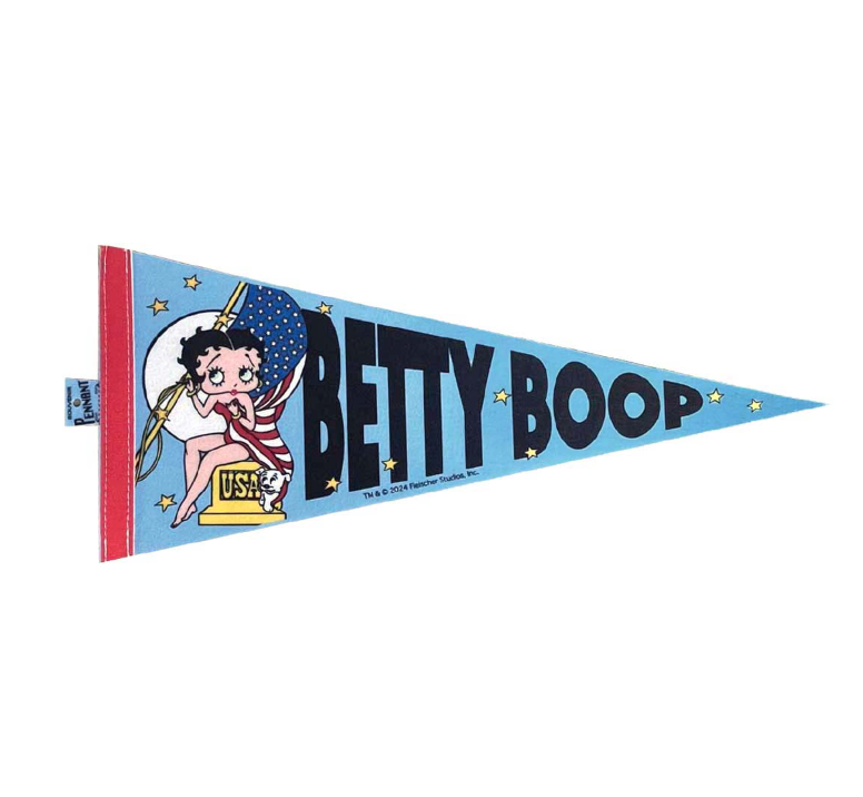 Retro cartoon Camping Pennant
