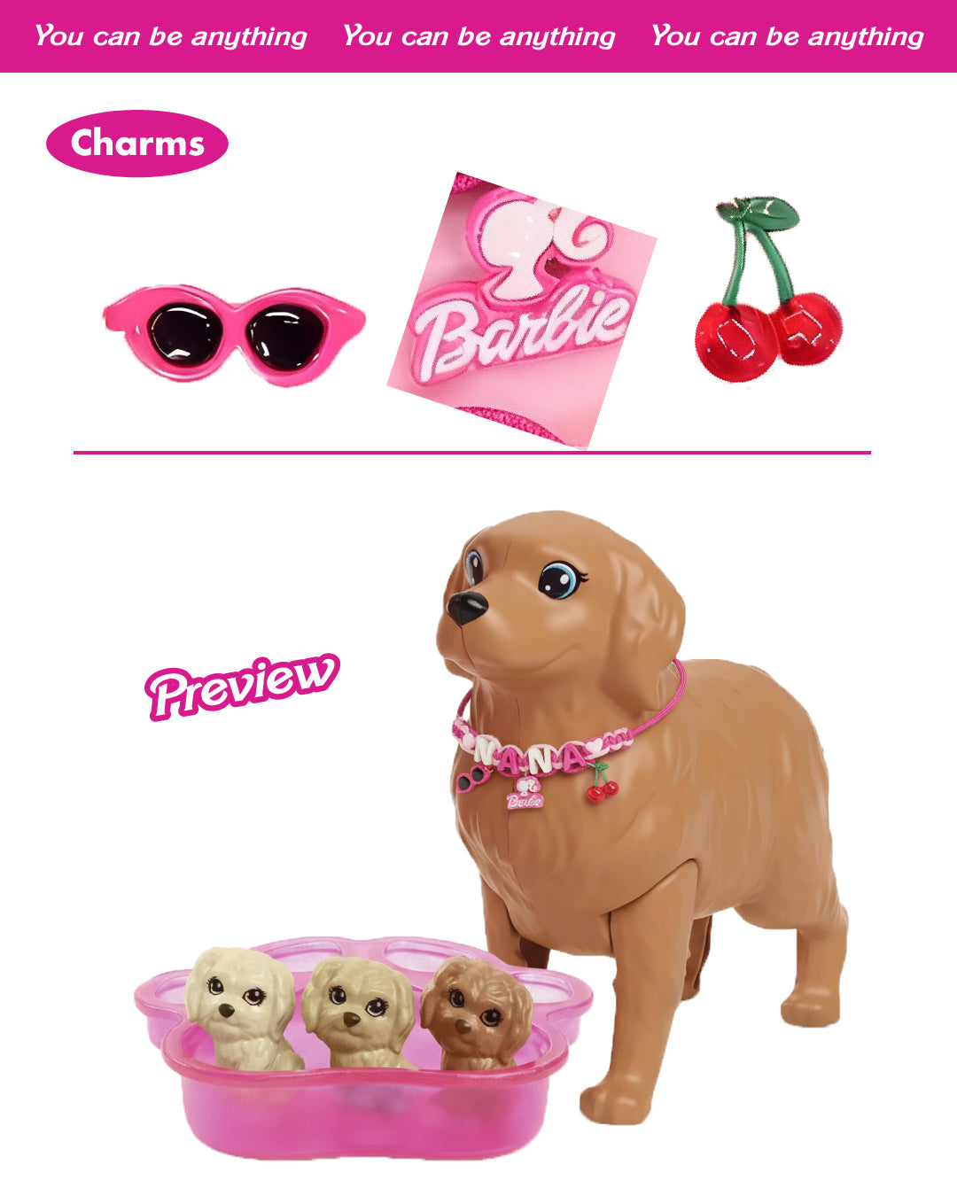 Pet Necklace - Baby Girl