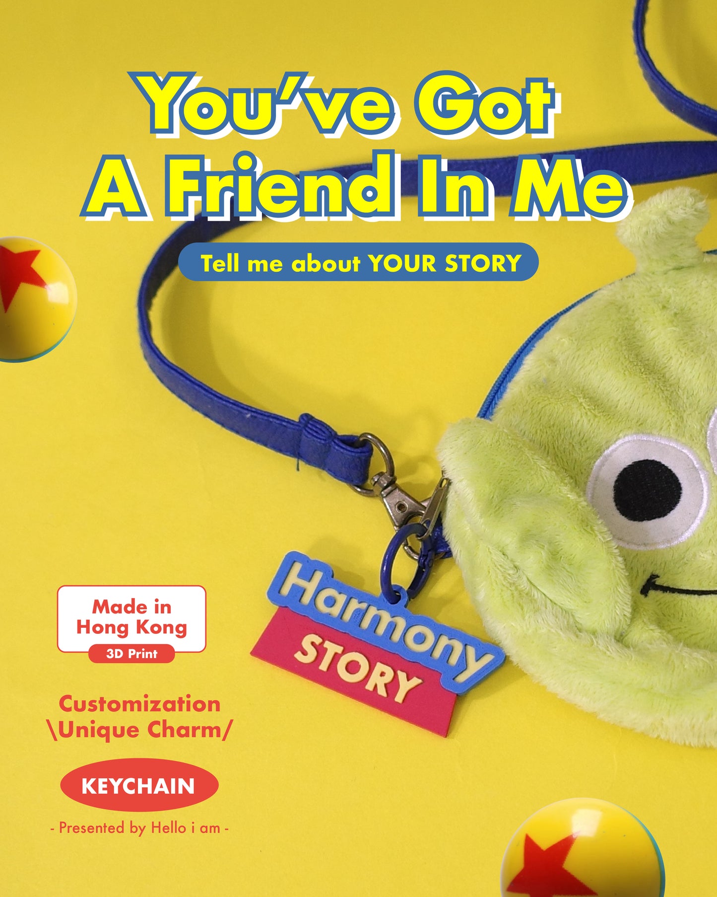 Customized Keychain✨ - You've got a friend in me