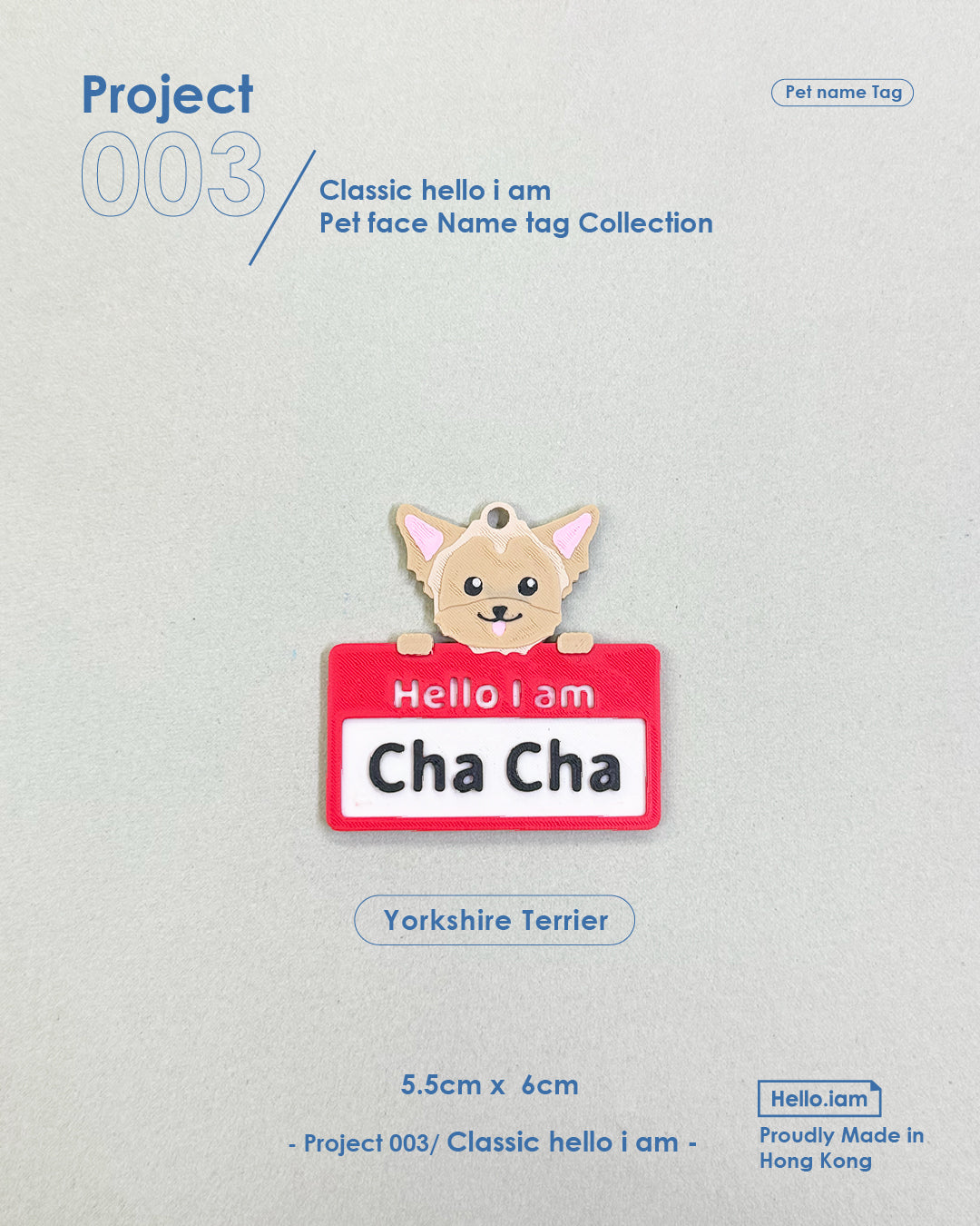 Keychain- Pet Face Hello I am