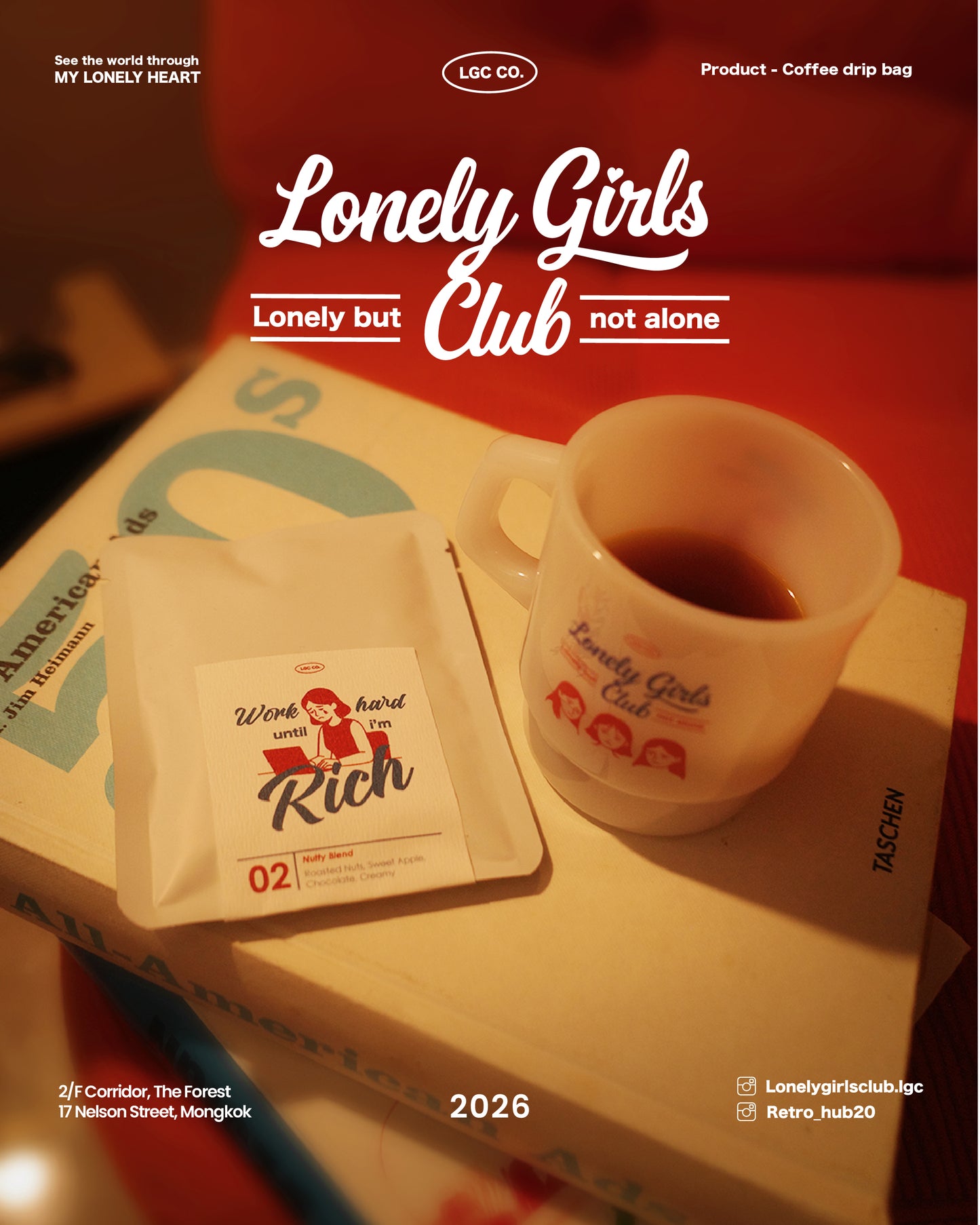 Coffee drip bag - Lonely Girls Club