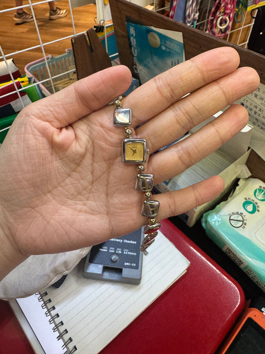 Seiko 1e20 bracelet watch square cube
