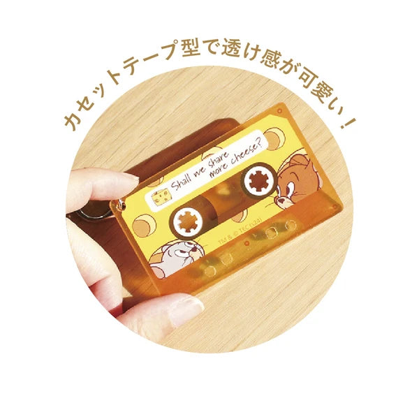 Tom & Jerry cassette keychain