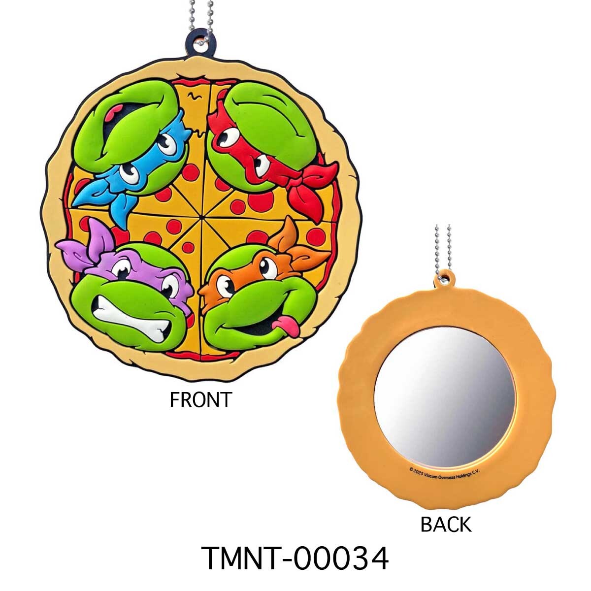 TMNT Mirror keychain