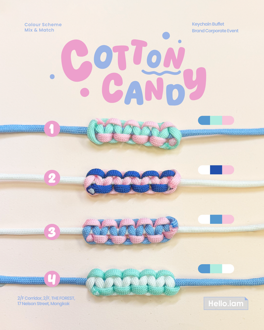 Pet Necklace - Cotton candy