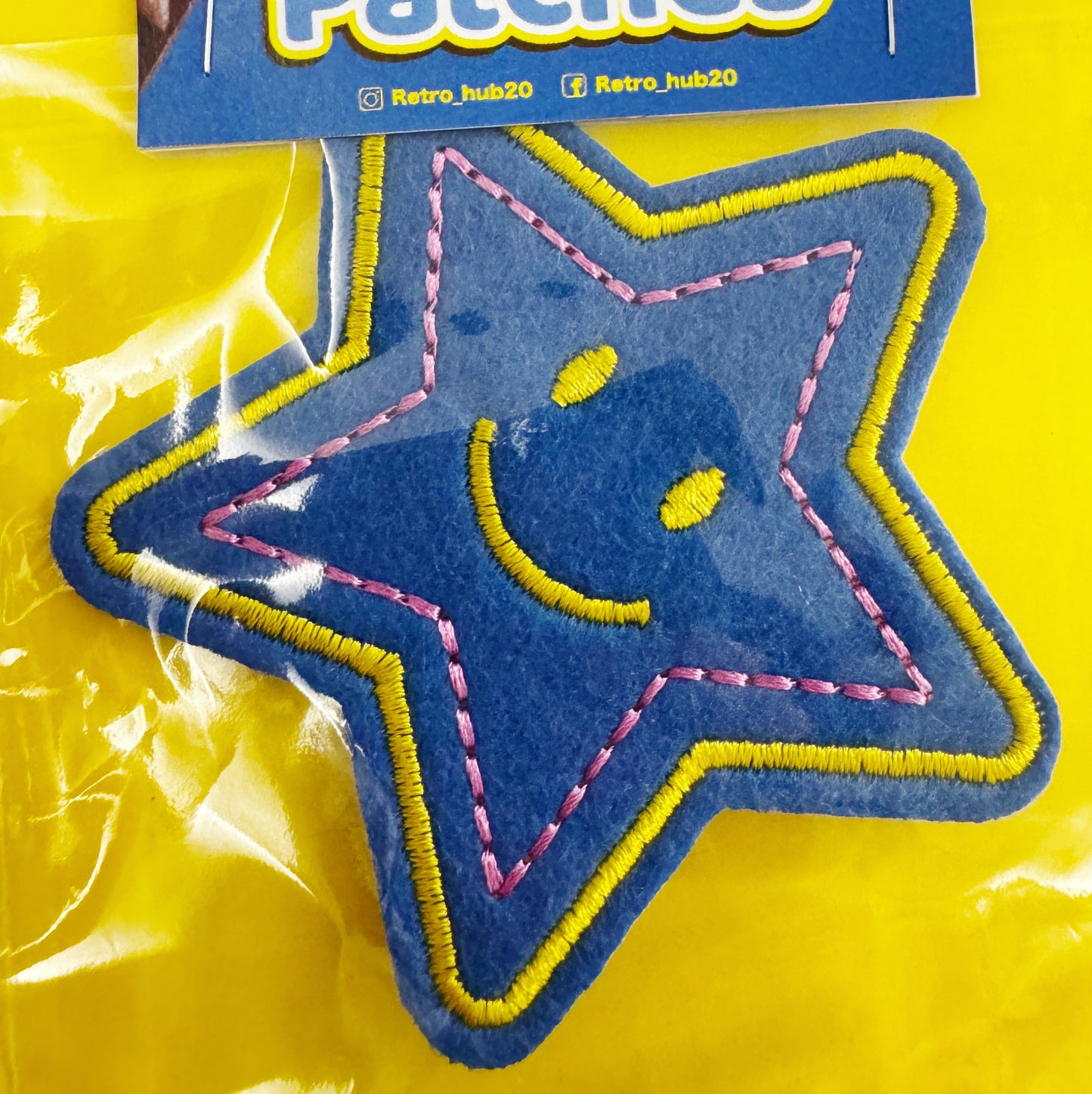 Girl Scout Patches - Big Smile Star