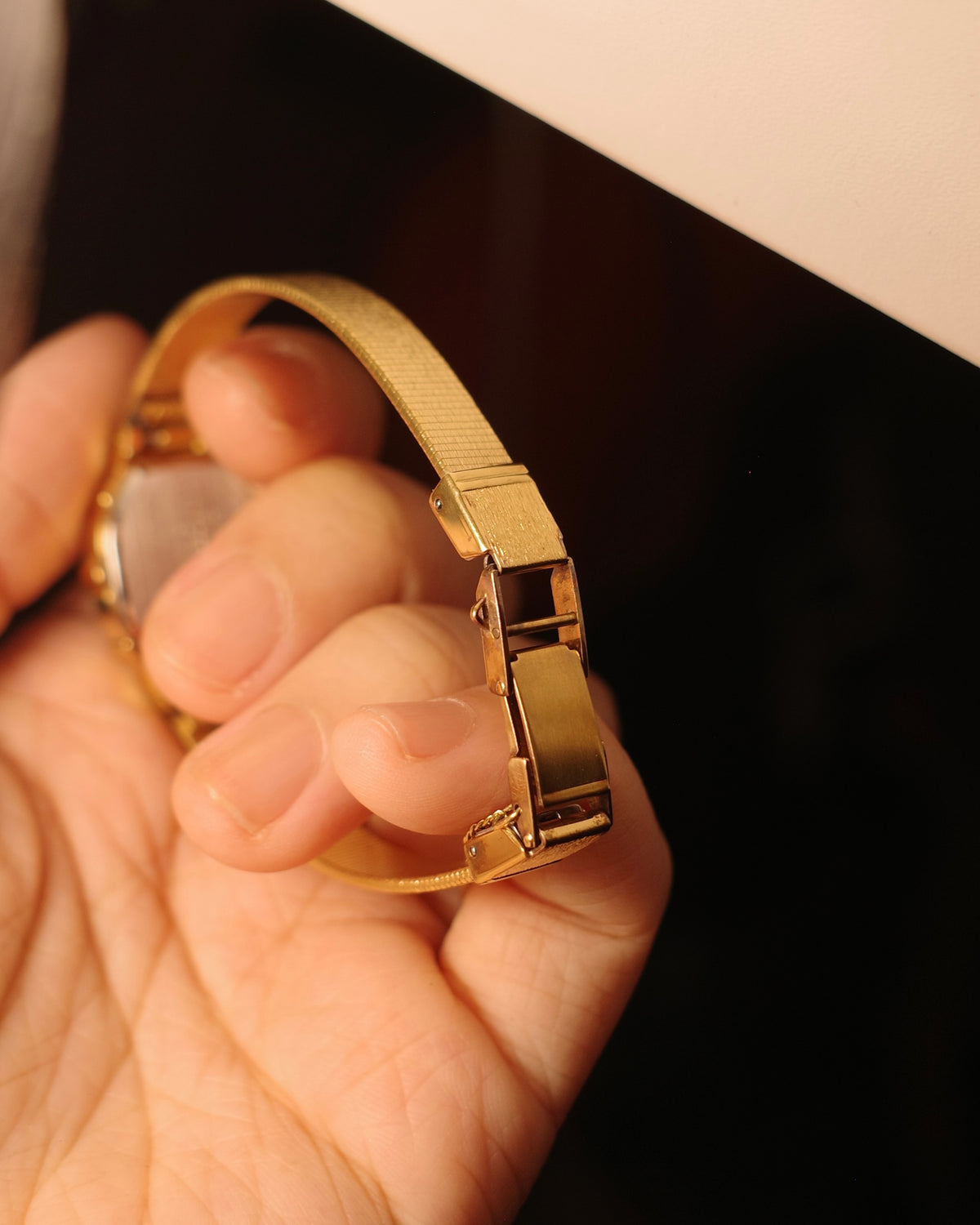 SGP 1981 Seiko little gold square quartz watch 2320-6710