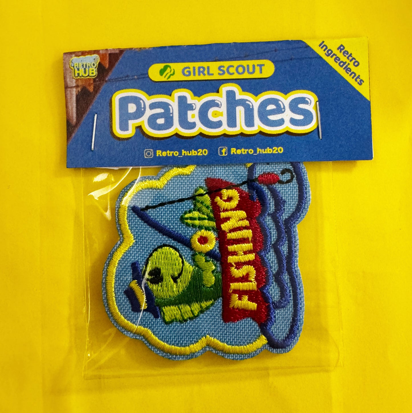 Girl Scout Patches - Fishing