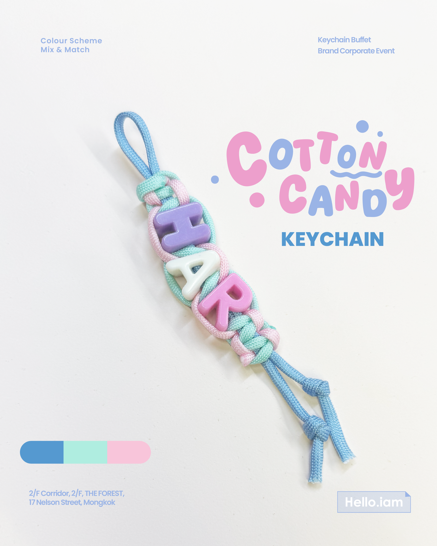 Pet Necklace - Cotton candy