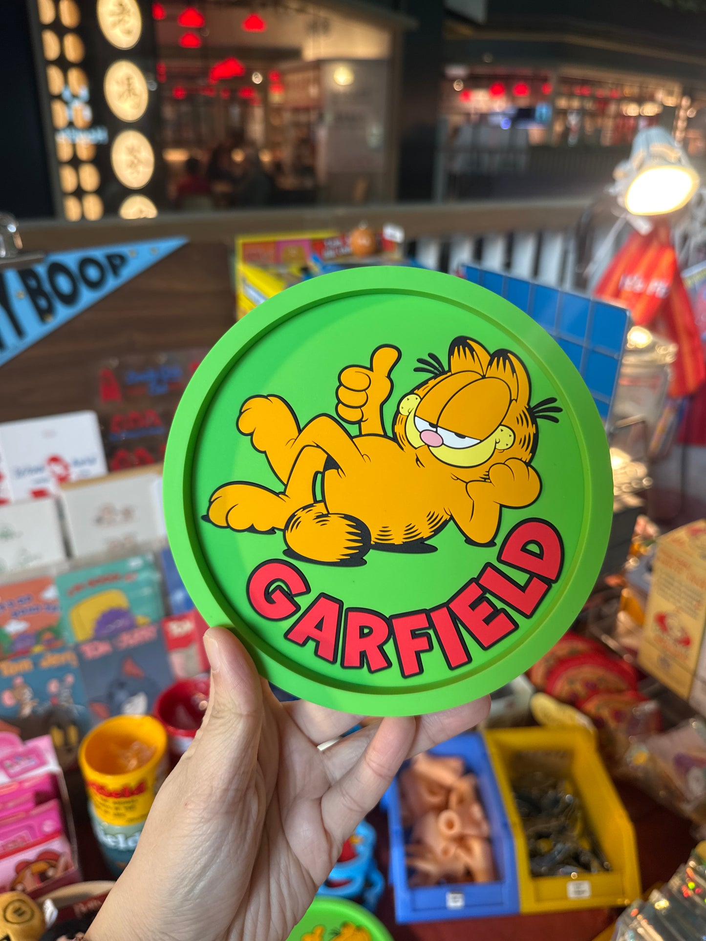 garfield Rubber Tray