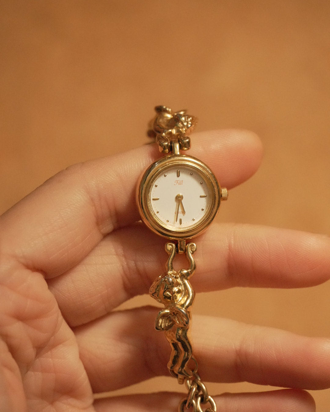 1984 Citizen angel bracelet white dial quartz watch