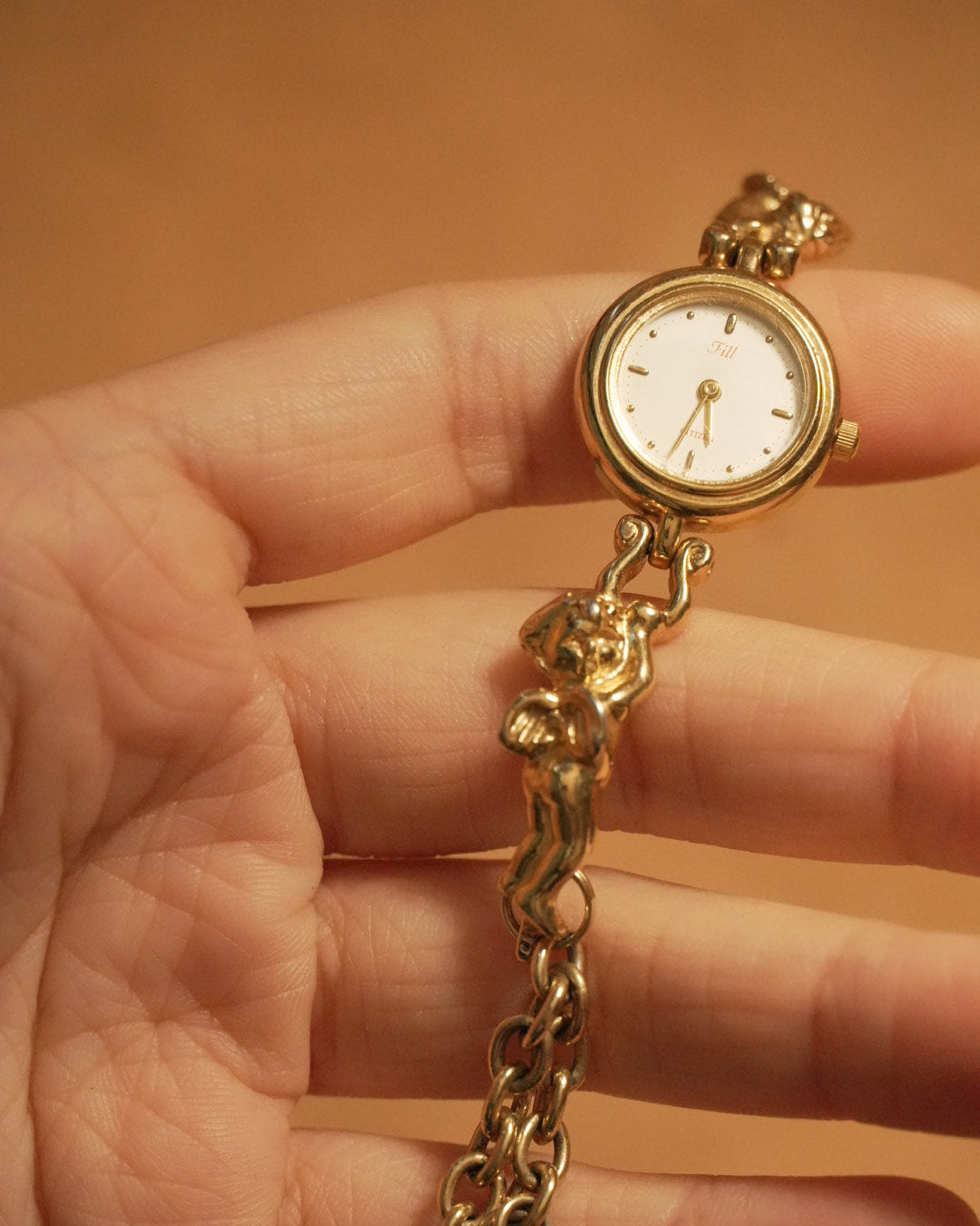 1984 Citizen angel bracelet white dial quartz watch