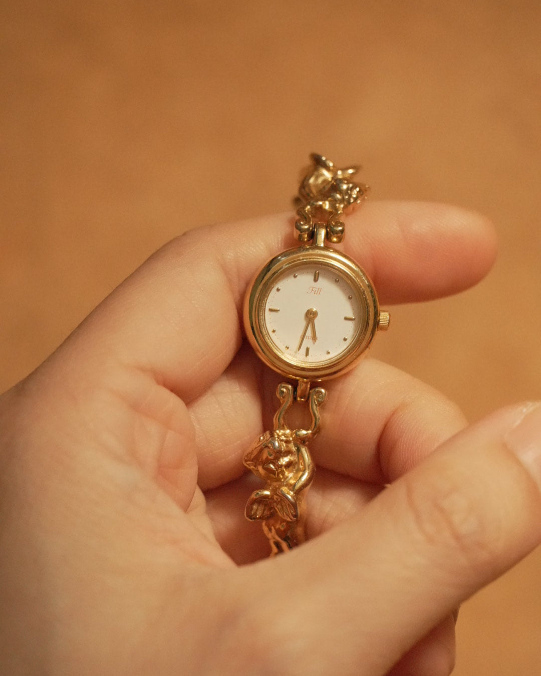 1984 Citizen angel bracelet white dial quartz watch