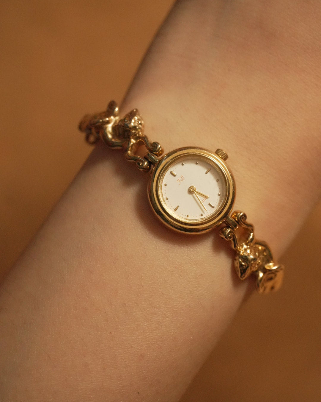 1984 Citizen angel bracelet white dial quartz watch