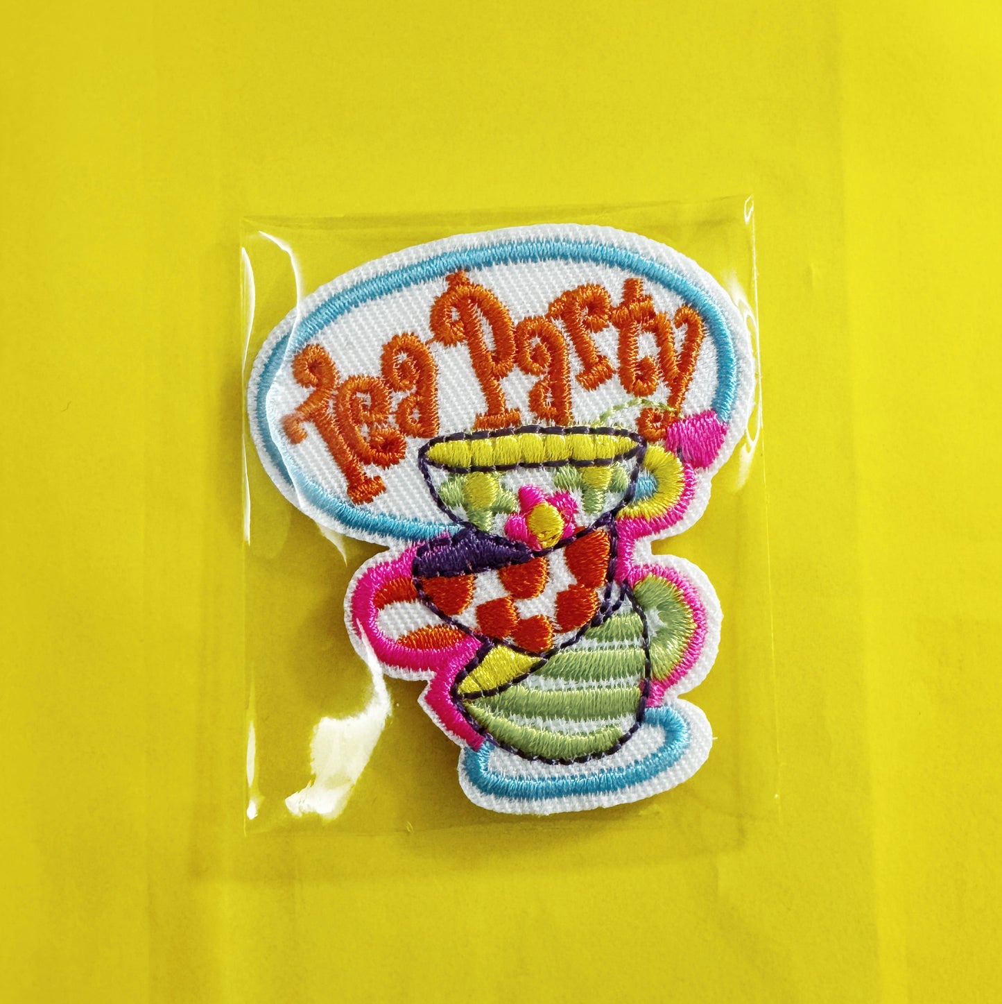 Girl Scout Patches - Tea Party