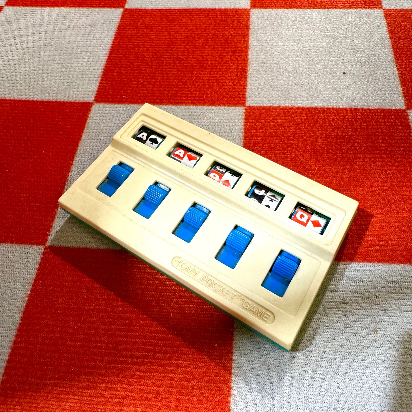 1970’s Tomy Pocket - Pocket Poker 口袋便攜式遊戲機