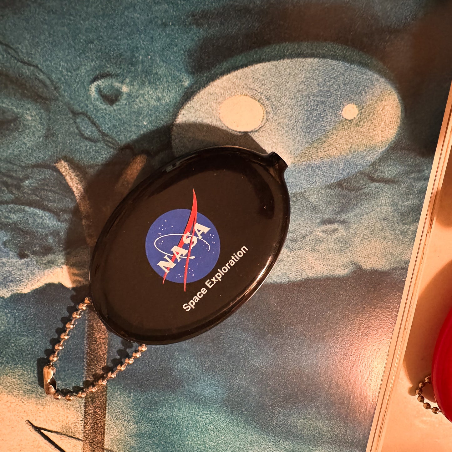 Nasa Coin Case 橡膠零錢包