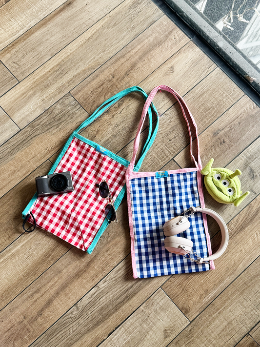 RETRO HUB 格子復古布袋