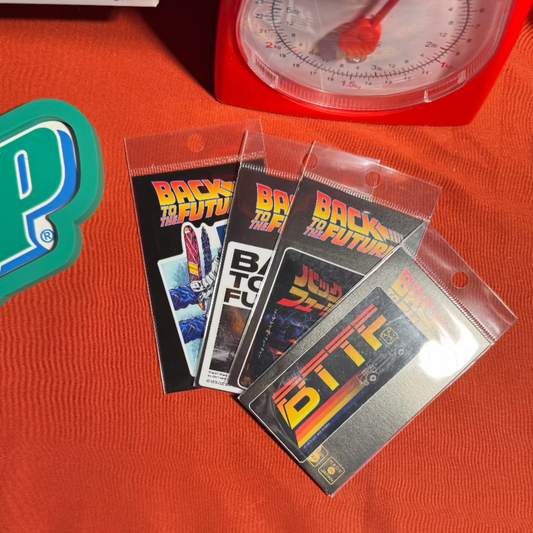Back to the future sticker