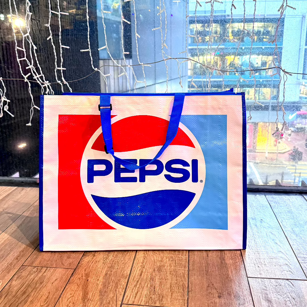 PEPSI 復古廣告造型購物袋