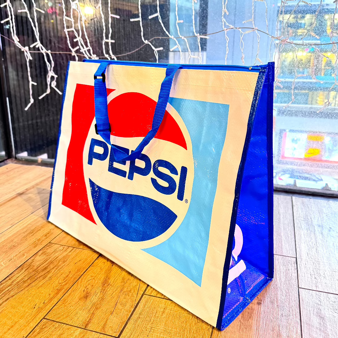 PEPSI 復古廣告造型購物袋