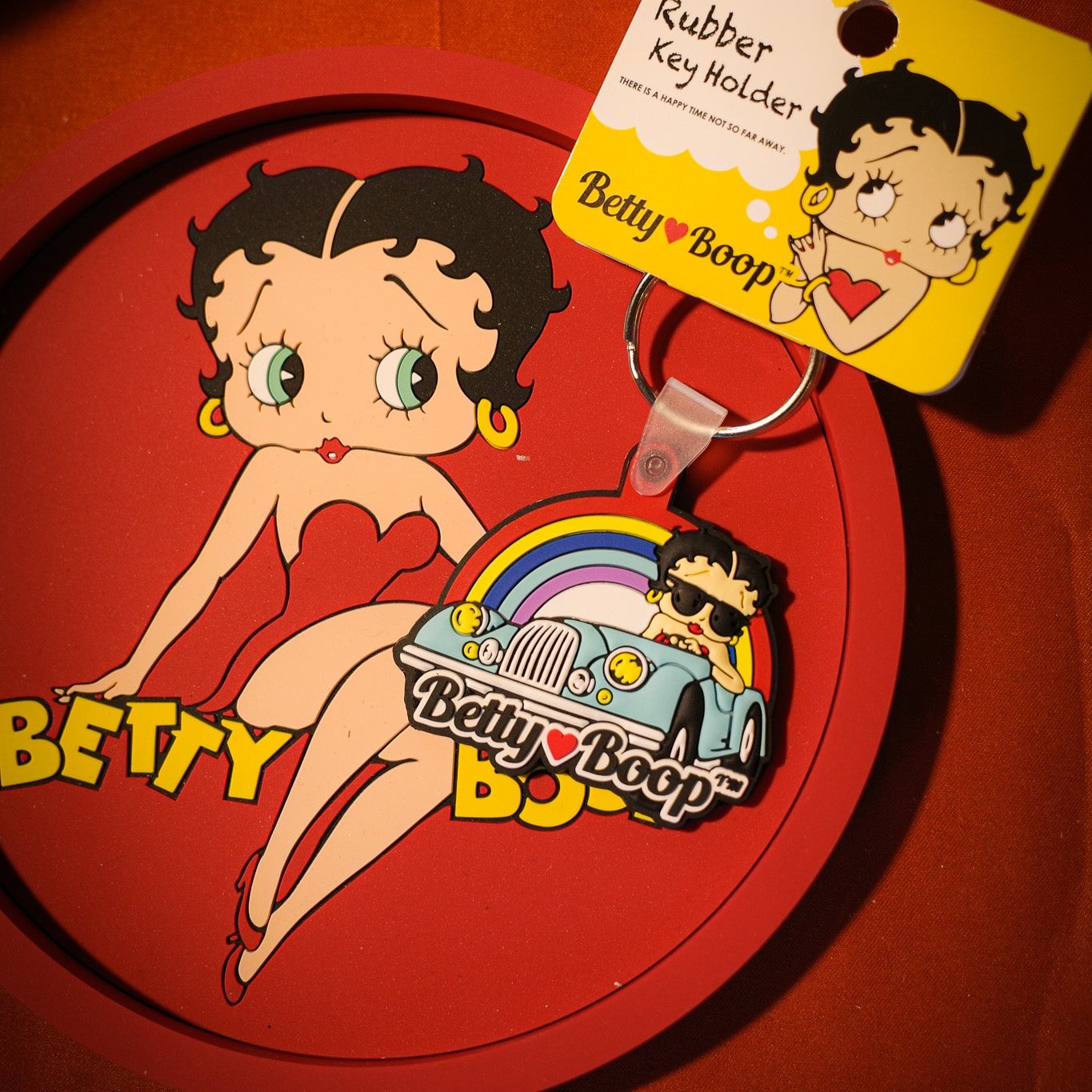 Betty 立體3D 鎖匙扣