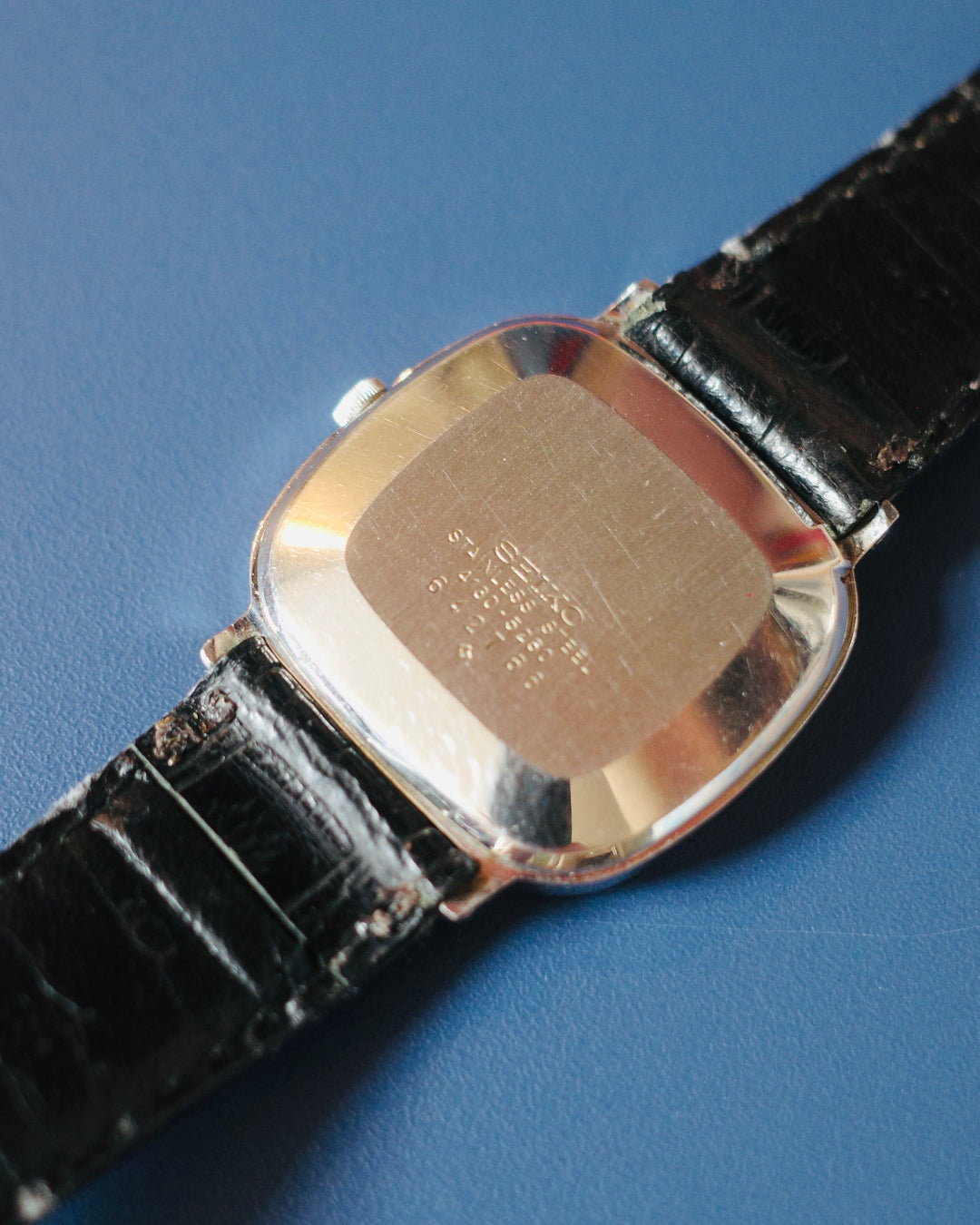1986 Seiko Silver Chariot Tank Quartz Watch