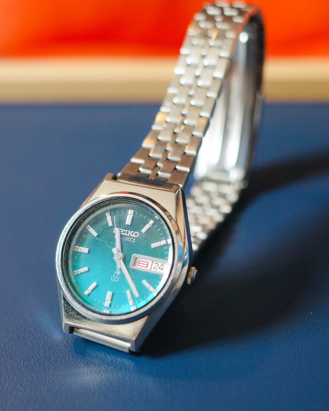 JDM Seiko Green Gradient face ladies quartz watch