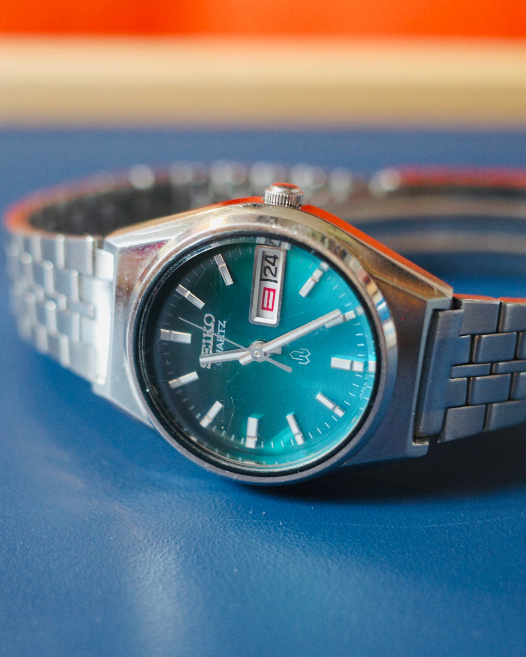 JDM Seiko Green Gradient face ladies quartz watch