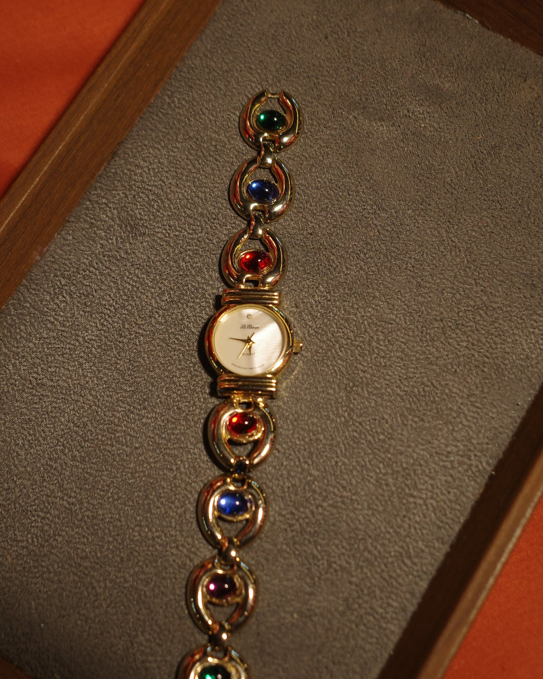 Le Boron Rainbow Stone Watch