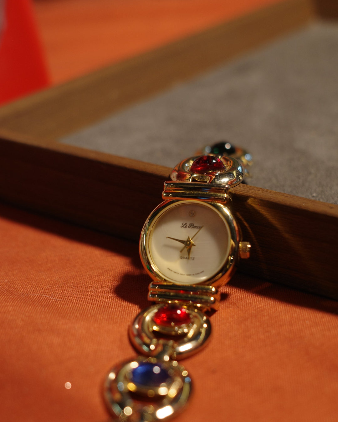 Le Boron Rainbow Stone Watch