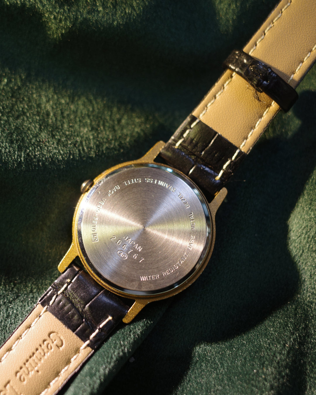 Vintage seiko alba sun moonphase roman dial watch 2D6767