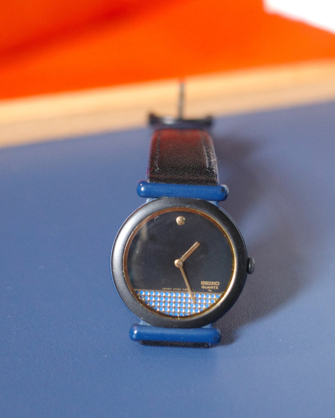 Vintage Seiko 1986 JDM rare Seiko Rivoli brick breaker quartz watch 25mm bauhaus design