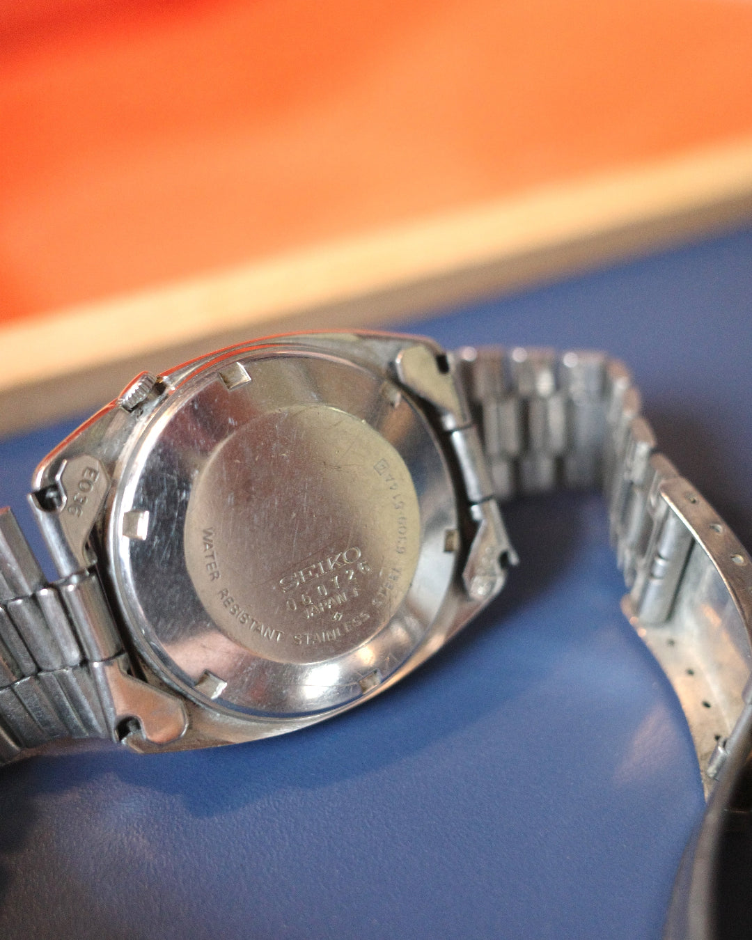 【JDM】Seiko 5 Square white "TV"  Automatic Watch 1970