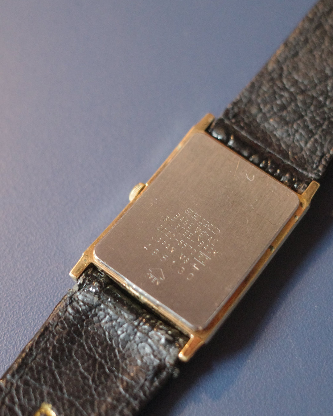 【JDM】Seiko Roman Numeric Dial Lady Quartz Watch Japan JDM Square Tank 2c20-1900