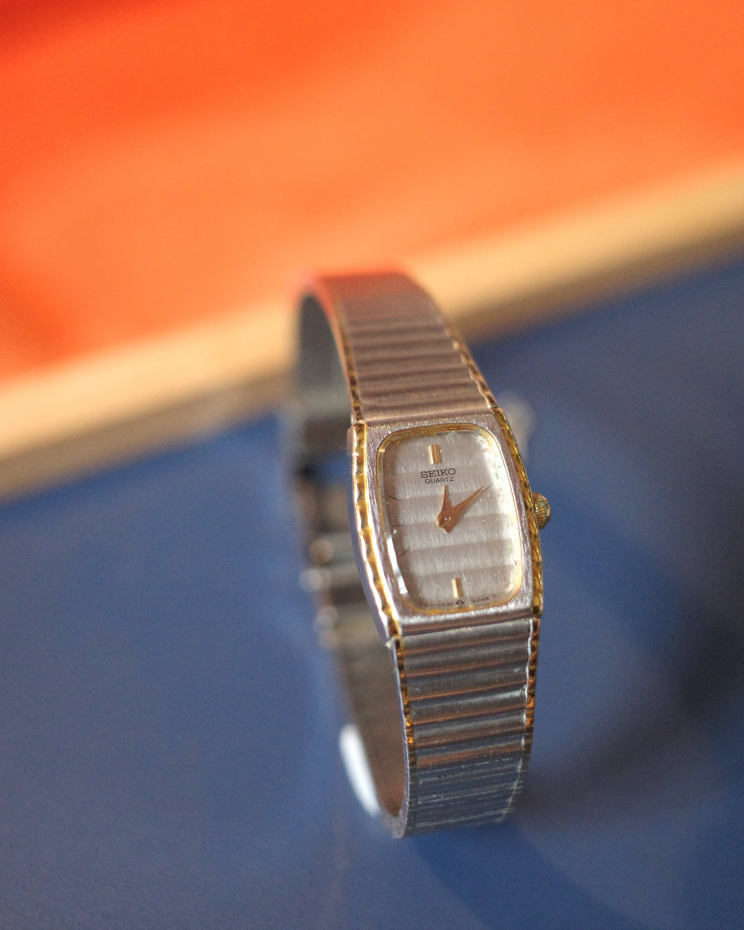 Vintage Seiko 1e20-5080 Quartz Women's Watch Sliver tone ladies watch