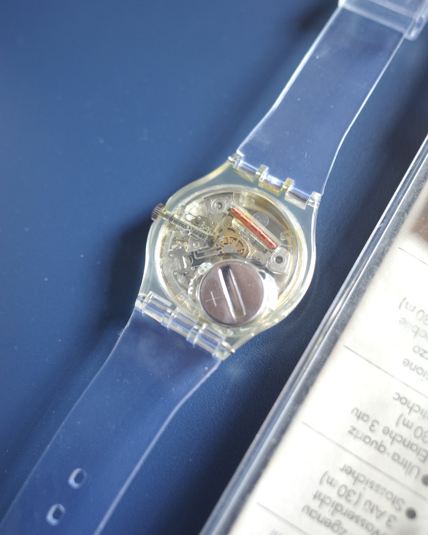 1997 Swatch ticking brain watch by jo whaley