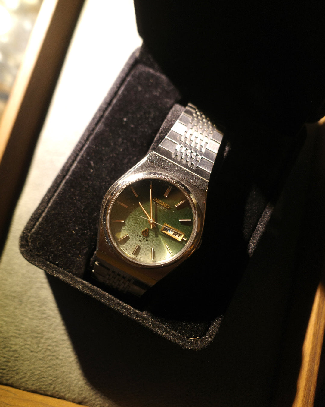 1978 Seiko Type ii Green Liner Dial Quartz watch