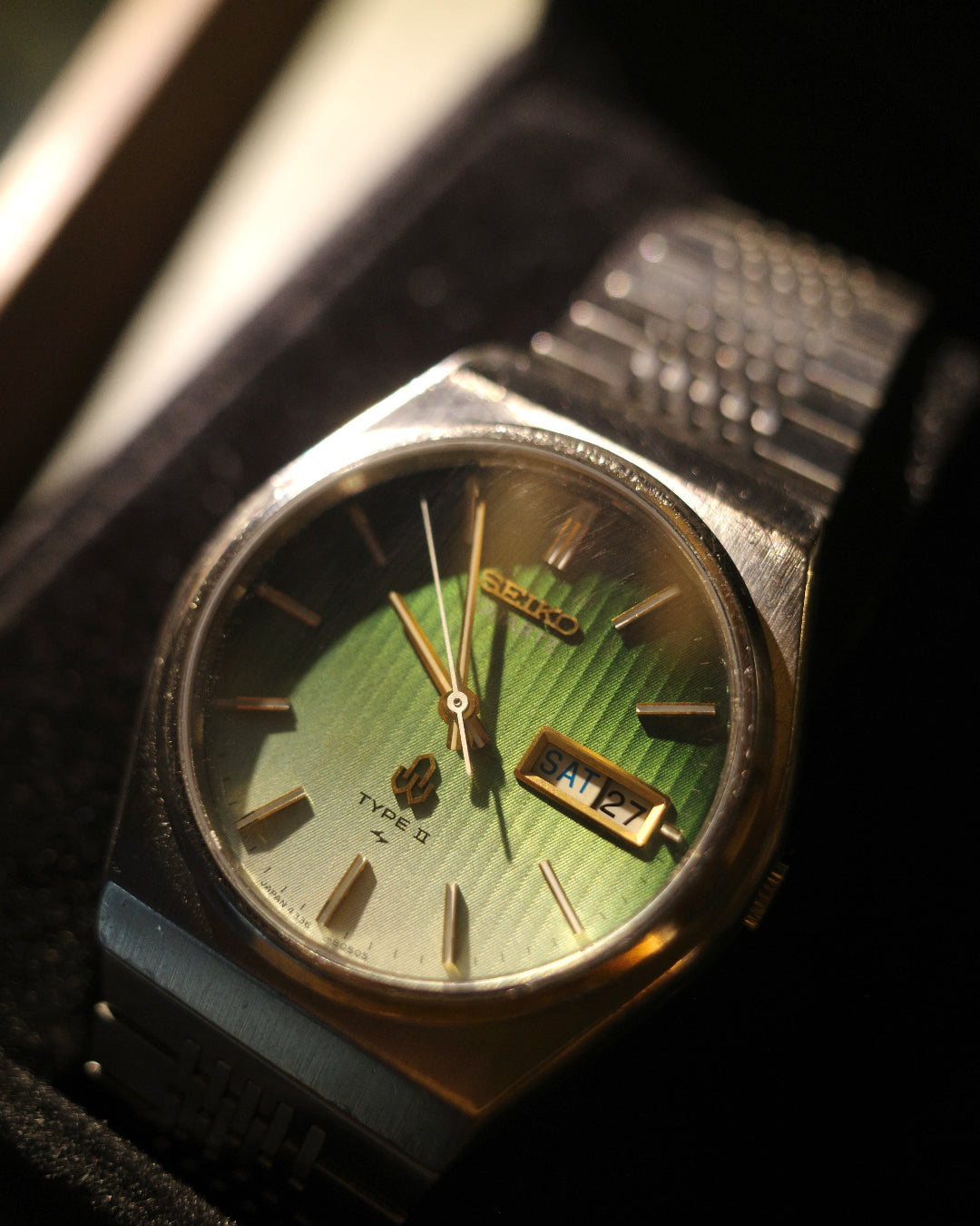 1978 Seiko Type ii Green Liner Dial Quartz watch