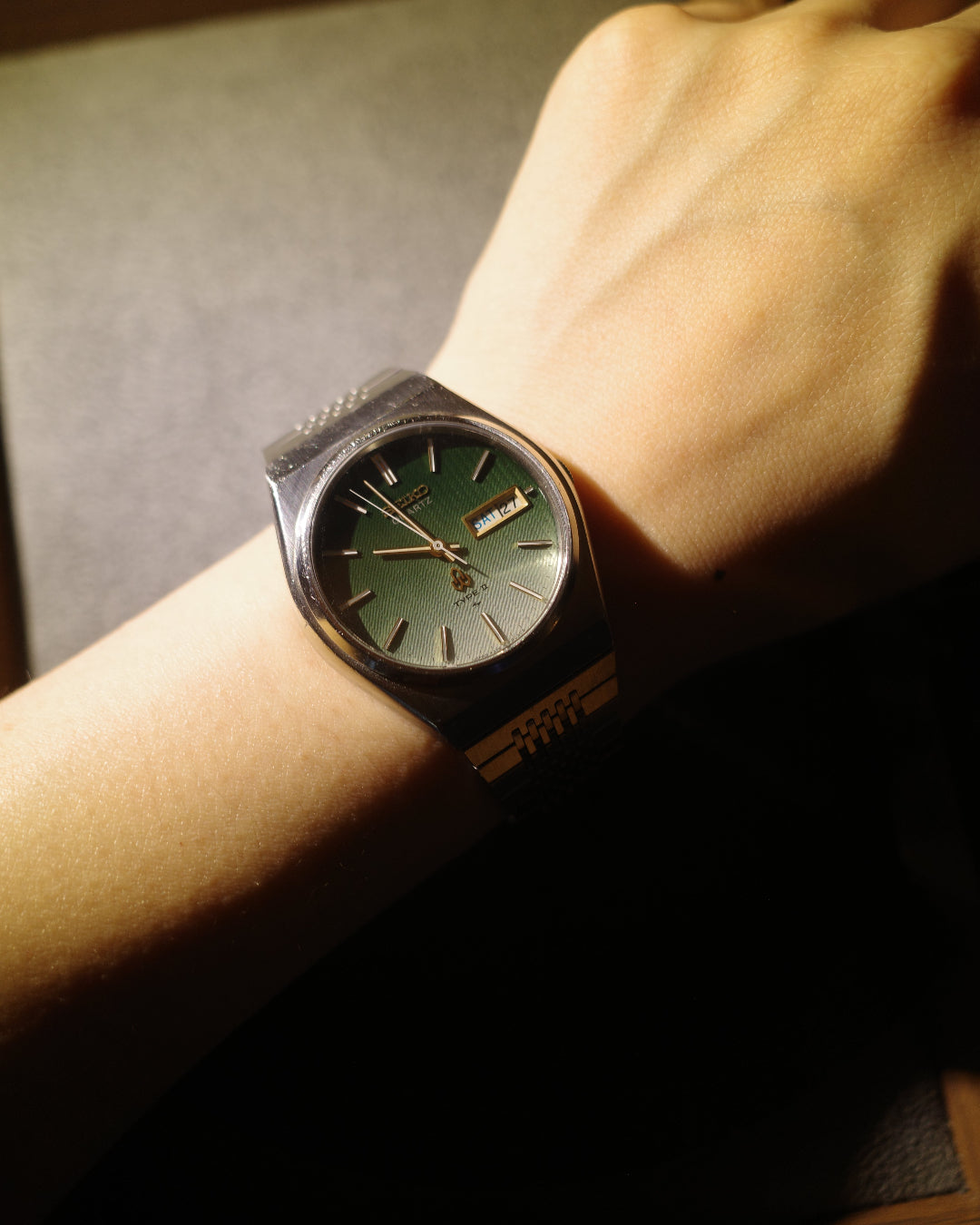 1978 Seiko Type ii Green Liner Dial Quartz watch