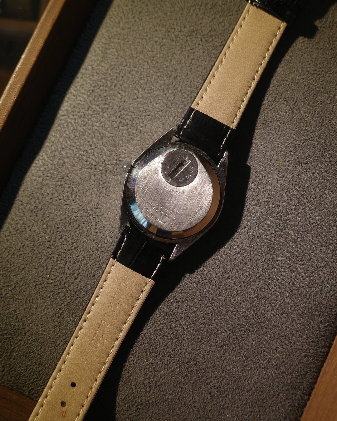 1977 Seiko King quartz tropical dial face quartz watch