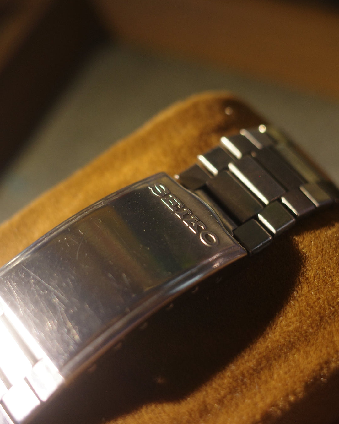 1978 Seiko type ii two tone green face quartz watch
